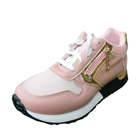 

gvdentm Running Shoes Womens Women s Slip-on Shoes Wedges Outdoor Leisure Casual Air Cushion Sneakers for Women