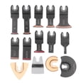 thumbnail image 2 of Oscillating Blade, Oscillating Tool Blade 14Pcs Accurate Positioning Sturdy Quick Release Multifunctional  for Plastic, 2 of 8