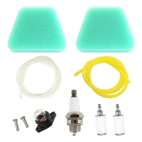 Air Filter Fuel line Filter Primer Bulb For Poulan Craftsman Chainsaw 530037793  530095646 Air Filter 188-513 530071835