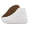 thumbnail image 4 of Converse Chuck Taylor All Star Move High Top Womens Shoes Size 10, Color: White/Natural Ivory/Black, 4 of 4