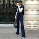 thumbnail image 1 of Ropa De Mujer Moda Europea Y Americana Pantalones Acampanados Ajustados De Cintura Alta con Personalidad Multicolor Opcional, 1 of 5