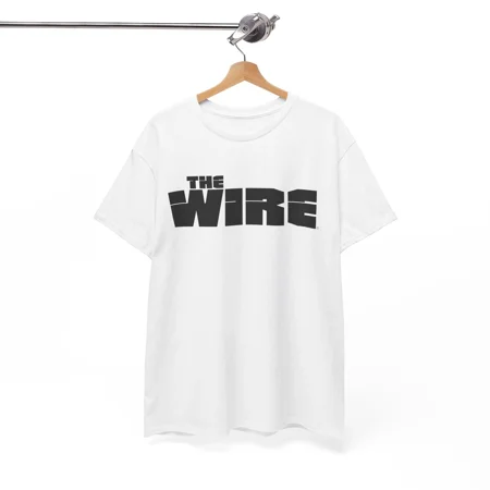 The Wire Tshirt Tv Series Merch Baltimore Retro Unisex Heavy Cotton Tee | eBay