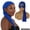 Blue, variant on Labhairs Hairweave Sleeve for Locs, Lightweight & Breathable Drawstring Cap for Braids, Dreadlocks, Wig Styling & Protective Hair Care