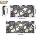 thumbnail image 4 of GZHJMY Tulips Flowers Beach Towel Quick Dry Absorbent Bath Towels Sandproof Lightweight Towel for Gym Yoga Sports Swimming - 31x71in Bath Towels, 4 of 7