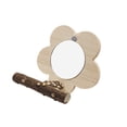 thumbnail image 4 of Ximing Bird Mirror Parrot Climb Toy Climbing Standing Bird Play Mirror Parrot Interactive Play Toys for Macaws , Brown, 4 of 9