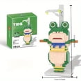thumbnail image 2 of Frog series,Microparticle building blocks,Puzzle Assembly DIY Handmade Model, 2 of 5