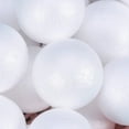 thumbnail image 3 of 100Pcs Foam Craft Balls Smooth Styrofoam Balls Round Polystyrene Balls DIY Modeling Art Projects Christmas Decorations (Solid 4cm), 3 of 8