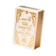 thumbnail image 4 of Maceta, florero, flores secas, organizador decorativo, escritorio, diseño de libro para habitación Blanco y dorado, 4 of 9