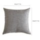 thumbnail image 3 of Funda de cojín de 45 x 45 cm, funda de almohada cómoda para sofá, decoración para el hogar y la Oficina, color gris, 3 of 8