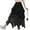 Black, variant on SWSMCLT Women's Tutu Skirt Pleated Ruffle Tulle Skirt Long Mesh Halloween Fall Skirt Black One Size