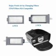 thumbnail image 2 of 8-Pack Replacement Filters for Dream Station 2 CPAP Machine-Compatible with Most Standard CPAP Devices, 2 of 5