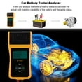 thumbnail image 2 of Analyseur de Batterie, Testeur de Batterie de Voiture 30AH-200AH Résistant à l'Acide 12V pour Véhicules, 2 of 8
