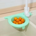 thumbnail image 7 of Small Snail Draining Basket, Sink Hanging Fruit and Vegetable Strainer, Wet and Dry Separation, Efficient Drainage for Kitchen Use, 7 of 7