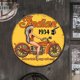 thumbnail image 2 of Chapa Metal Vintage Pintura Hierro Redonda 30x30cm, 2 of 9