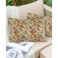 thumbnail image 6 of Fall Leaves Throw Pillow Cover 20 x 36 Inch Decorative Pillow Cover Farmhouse Beige Botanical Leaf Autumn Lumbar Pillowcase Seasonal Rectangle Cushion Case for Couch Sofa Bed Living Room, 6 of 7