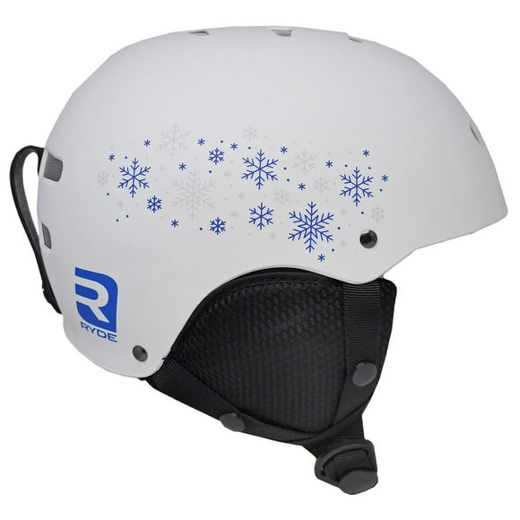 5+ Casque D'Hiver Ryde, Blanc, par Stoneridge Cycle Taille de tête: 53 à 57 cm