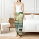 thumbnail image 4 of Balery Serene Coastal Blue Sky Pantalones de pijama para mujer, pijamas ultraligeros, pantalones de estar por casa-Large, 4 of 6