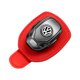 thumbnail image 1 of Fit for VW car sunglasses holder, leather glasses holder for car sun visor, 1 of 5