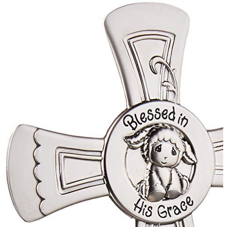 Precious Moments Baptism Cross, Cream/White - Walmart.com