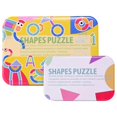 thumbnail image 1 of Wooden Geometric Shape Puzzle Board Tangram Jigsaw Educational Toy for Toddlers - Type B Car: 36 Puz, 1 of 4