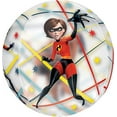 thumbnail image 2 of Incredibles 6th Birthday Party Supplies Superhero Orbz Balloon Bouquet Decorations, 2 of 8