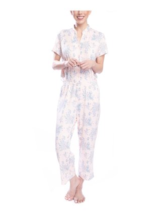 J.Crew: Cotton Poplin Long-sleeve Pajama Set In Blooming Floral