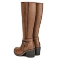 thumbnail image 3 of LuckLilac Women Knee High Boots Wide Calf Fashion Dress Shoes Chunky Heel Casual Work, 3 of 7