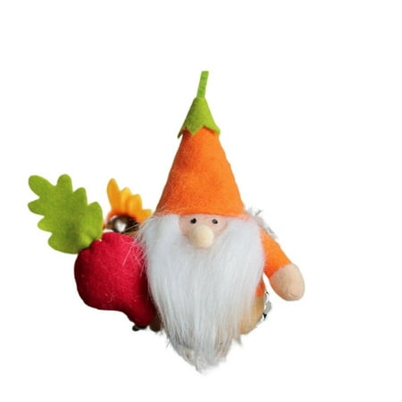 

HEVIRGO Christmas Doll Christmas Tree Pendant Soft Lightweight Increase Atmosphere Nice Appearance Reusable Decorate Portable Tomato Elk Old Man Christmas Decorations for Christmas