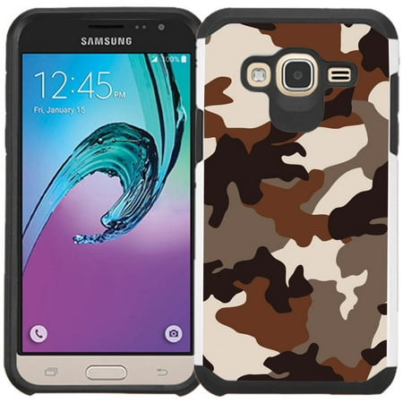 Galaxy J1 (2016) / Galaxy Express 3 / Galaxy Amp 2 Case - Armatus Gear (TM) Slim Hybrid Armor Case Protective Phone Cover For Samsung Galaxy J1 2016 / Express 3 / Amp