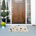 thumbnail image 5 of Yayeee Doormat for Inside 20"x32" Absorbent Low-Profile Washable Non-Slip Rubber Backed Entryway Rug, Winter Forest, 5 of 8