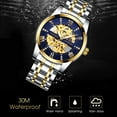 thumbnail image 4 of A ALPS Watches for man Automatic Mechanical Watches self Winding Man Watch with Stainless Steel Strap Business Watches Gift for Men, 4 of 7