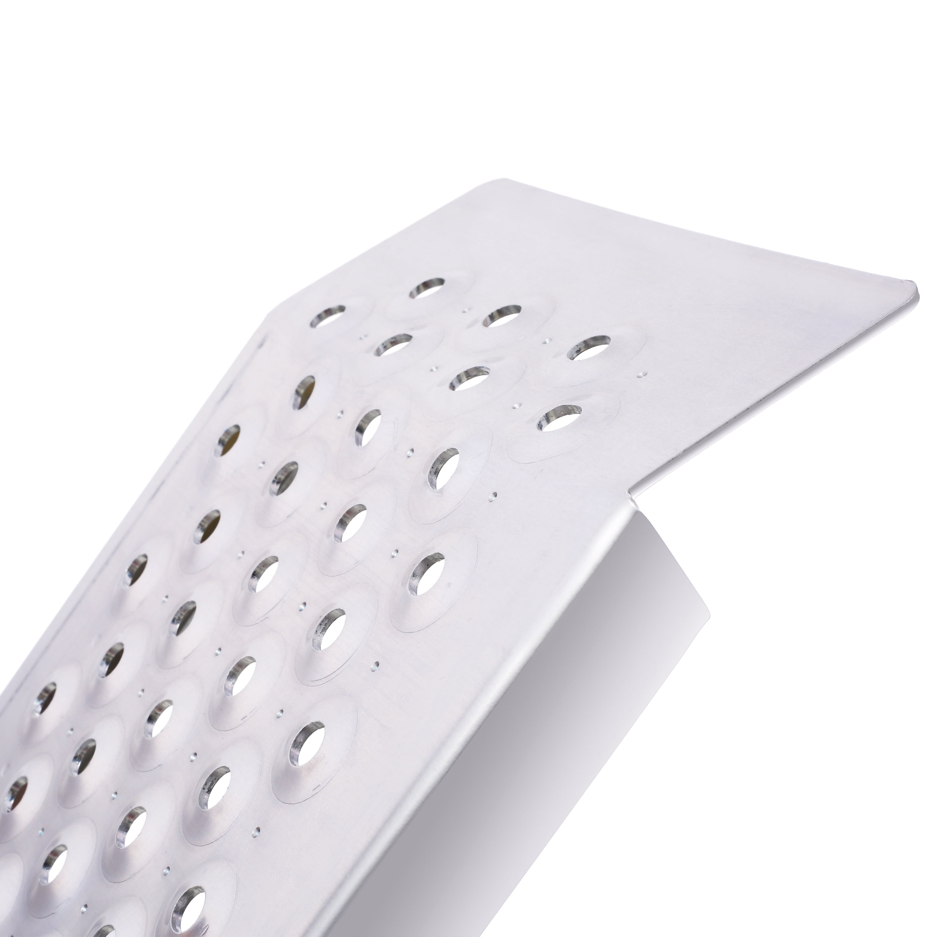 Aluminum Shed Ramp, 47"x9", 880 LBS Capacity, Anti-Slip Surface, Lightweight Design