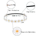 thumbnail image 3 of Daisy Flower Headband Sunflower Crown Hair Wreath Bohemian Floral Headpiece for Spring Tourism Wedding Festivals Party, 3 of 5