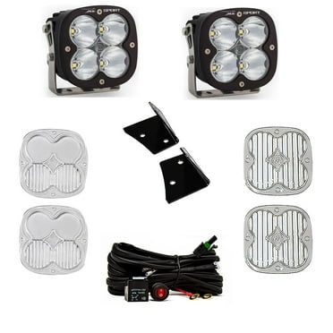 Baja Designs Fits Jeep Wrangler JK XL Sport Spot A-Pillar Kit 447798