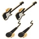 thumbnail image 2 of 4pcs Alloy Brooch Pin Microphone Breastpin Guitar Breastpin for Decor Use, 2 of 4