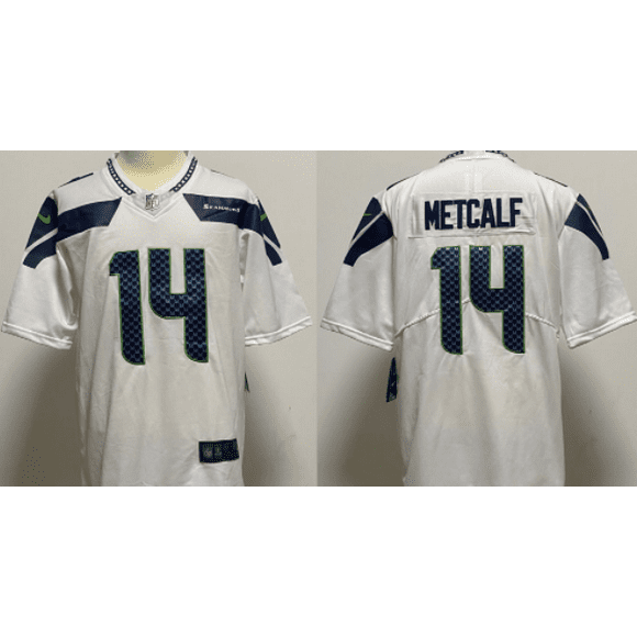 Men's Seahawks WILSON 3# METCALF 14# ADAMS 33# Sport football Replica jersey