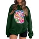 thumbnail image 1 of Moonsky Sudadera pop Demon Hun/er, sudadera Huntrix con cuello redondo, jersey de manga larga para mujer y hombre, ropa de calle, moda urbana (Verde 2XL), 1 of 4