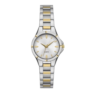 Joe Rodeo JCL39 Classic Diamond Watch, Silver Dial with Silver