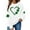 White, variant on YABCSAZ St Patrick's Day Sweatshirts for Women Casaul Loose Oversize Shirts Long Sleeve Irish Shirts Shamrock Clover Printed Blouse, Paddy's Day Great Parade Tops