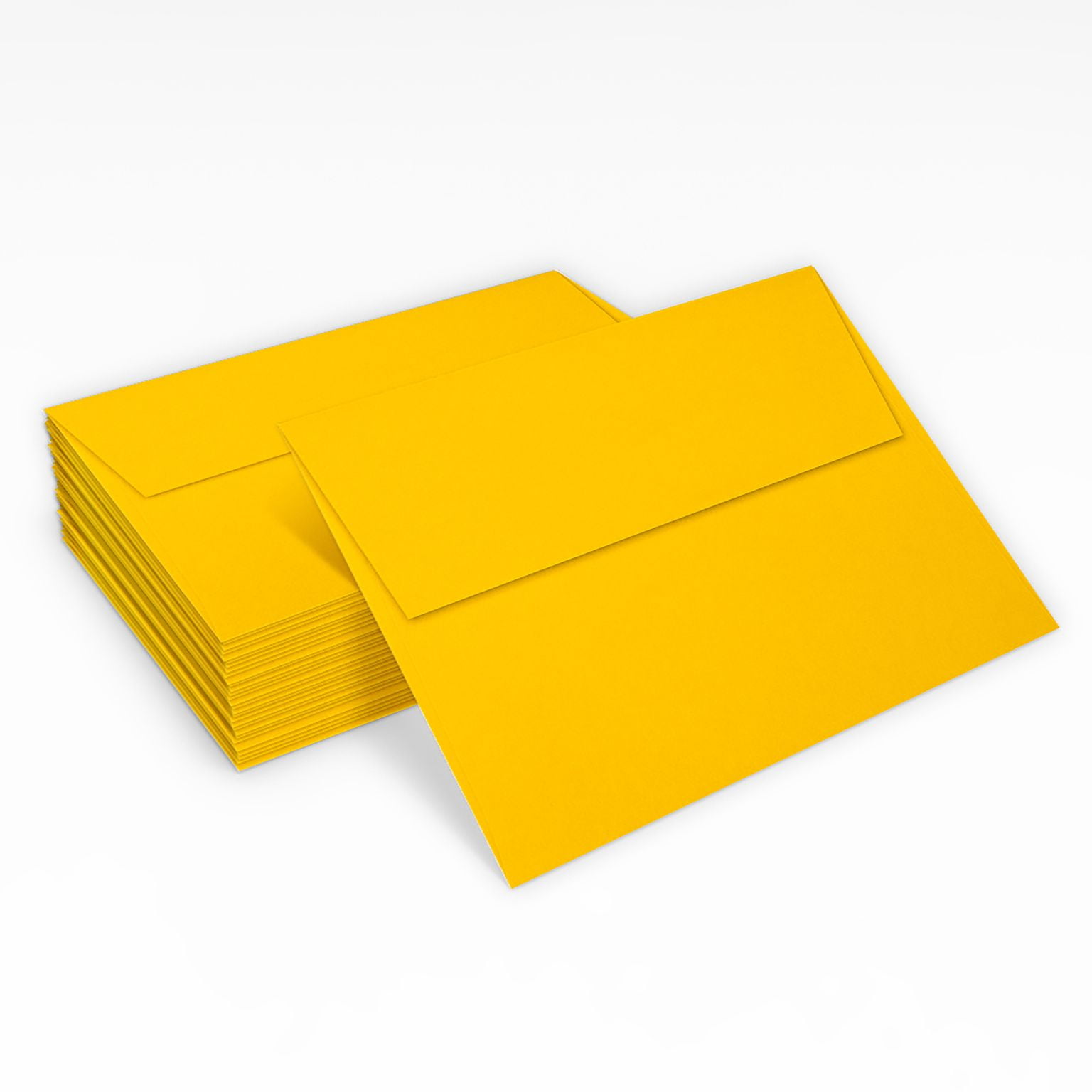 LUXPaper A7 Invitation Envelopes, 5 1/4 x 7 1/4, Sunflower, 1000/Pack