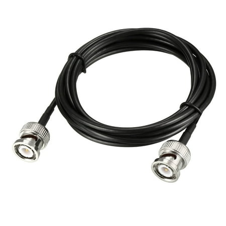 Uxcell BNC Male to Male Coaxial Jumper Cable 50 ohm 5-feet RG174