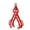 Four-claw 36IN universal ring, variant on Heavy Duty Carbon Steel Log Lifting Tongs – Two-Claw Wood Grapple for Firewood, Logging & Wood Handling – Fixed Ring, Secure Grip, Professional Accessory, Size: Two-claw 18IN fixed ring