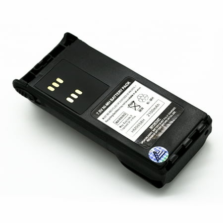 - 7.2v 2100mAh NiMh Two-way Radio Battery for Motorola NTN9815/A/AR/B NTN9858/A/AR/B/C XTS1500 XTS2500 PR1500 MT1500
