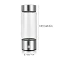 thumbnail image 2 of Hydrogen Water Generator Bottle, 14 Oz Portable Hydrogen Water Bottle,SPE/PEM Technology, Portable Rechargeable Hydrogenated Water Glass Bottle for Home, Gym, Office & Travel, 2 of 8
