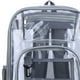 thumbnail image 3 of Mochila Transparente Estanca de de Alta Capacidad para Mujeres Unisex Gris Zulema Mochila transparente, 3 of 8