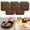 Brown, variant on Pan Scraper Dish Scraper Tool Set, 5 Pack Plastic Pan Scraper Pot Scraper Food Scraper Nylon Non-Scratch Scraper, Polycarbonat Skillet Scraper Cleaner for Cleaning Grease Burnt Food, Kitchen Scraper
