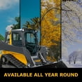 thumbnail image 4 of Kojem Door Glass for John Deere Track Loader Models 318E 319E 320E 320E 323E 326E Replaces T344818 Front Center Skid Steer Loader Windshield Windowpane, 4 of 8