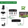 thumbnail image 6 of YPbPr Component to HDMI Converter Stereo Audio Video L/R 5RCA RGB Adapter 1080P, 6 of 7