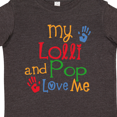 thumbnail image 4 of Inktastic My Lolli and Pop Love Me Grandchild Boys or Girls Toddler T-Shirt, 4 of 5
