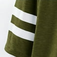 thumbnail image 4 of Girls T Shirts Round Neck Long Sleeve Patchwork Children Tee Spring Fall Casual Loose Shirts Size 4-5Y, 4 of 6